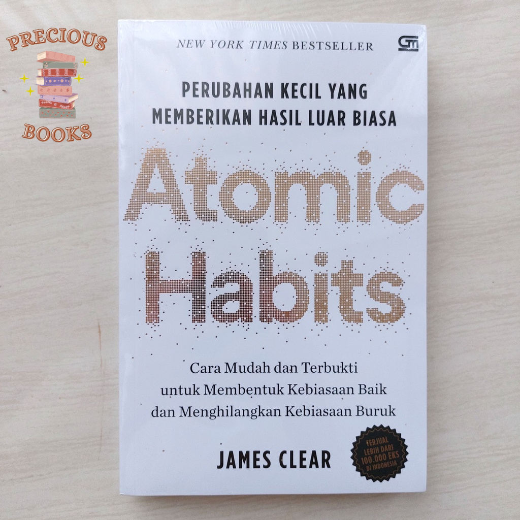 Buku Atomic Habits Bahasa Indonesia Original - Atomic Habbits Gramedia