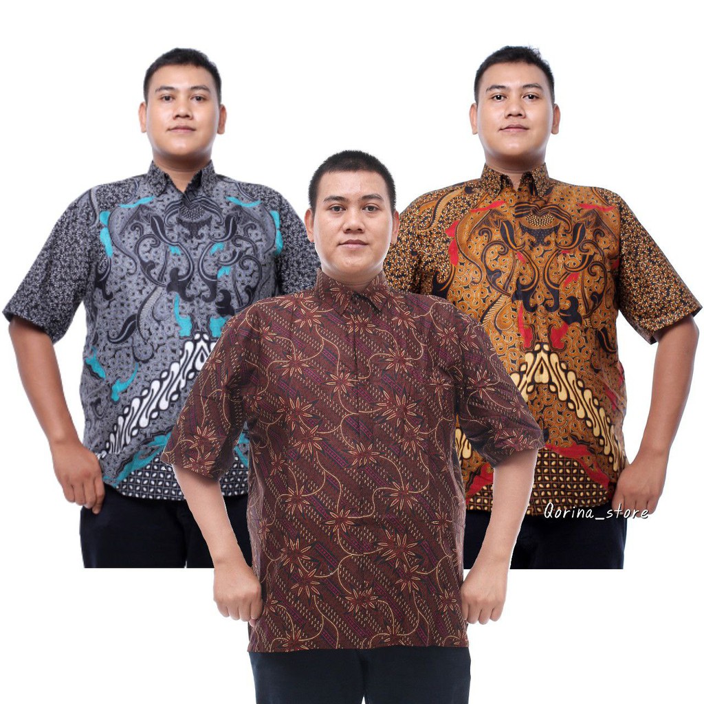 Batik Jumbo Big Size Jumbo Xxl Xxxl 3l 4l 5l Murah Batik Jumbo Kemeja<br />m,l,xl,xxl,xxxl,xxxxl,xxxxxl
