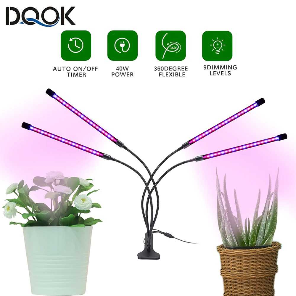 TG-DHA DQOK Lampu Tanaman Phyto Lamp Full Spectrum LED Grow Light - LD7448