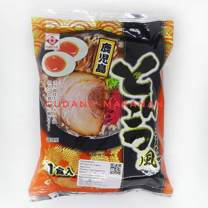 

Higashimaru Kagoshima Tonkotsu Ramen 1pcs - Standard