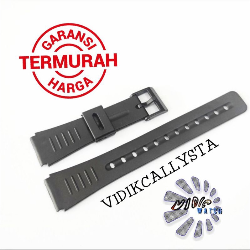 STRAP CASIO / TALI CASIO F 94 W / F 94W / F-94W / F94W RUBBER