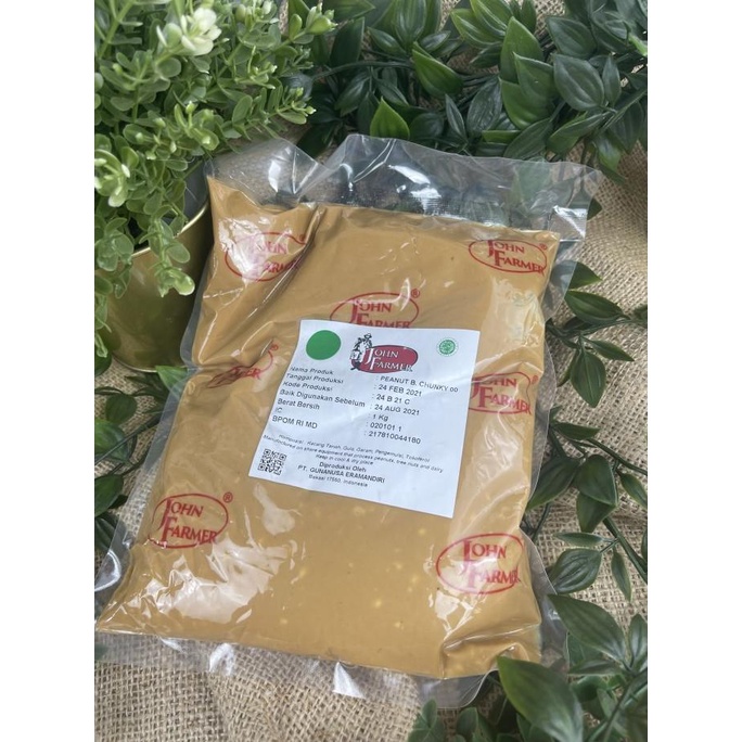 

Peanut Butter John Farmer / Selai Kacang 1 Kg