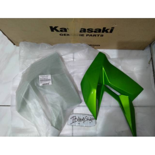 Shoroud fering fairing sayap tengki tangki kiri kanan hijau z250sl z250 sl original
