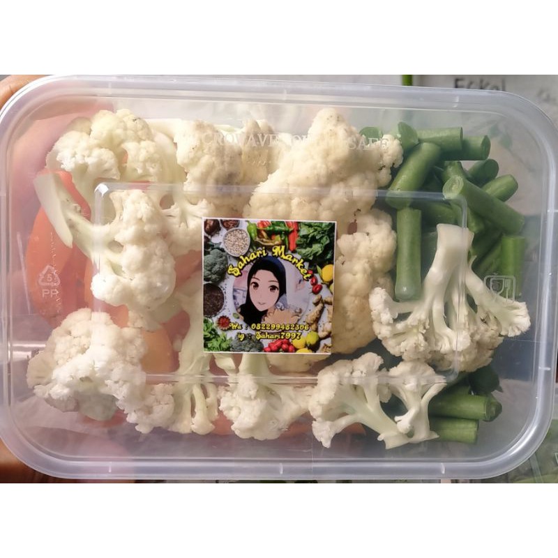 

Sayur potong pack