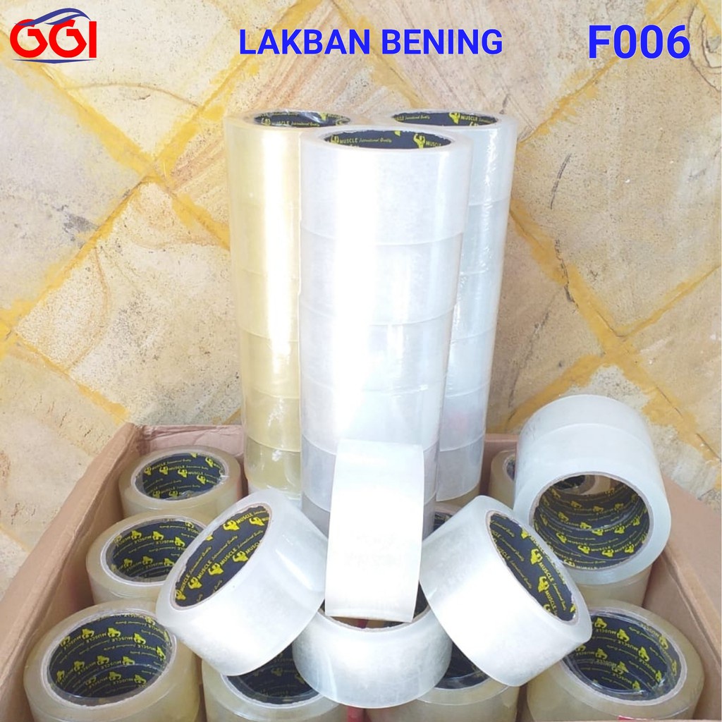 

DC Q ( Q003 ) LAKBAN BENING DAN COKLAT / 90 YARD / TEBAL 2 INC / 45 MM / TIDAK BISA MEMILIH