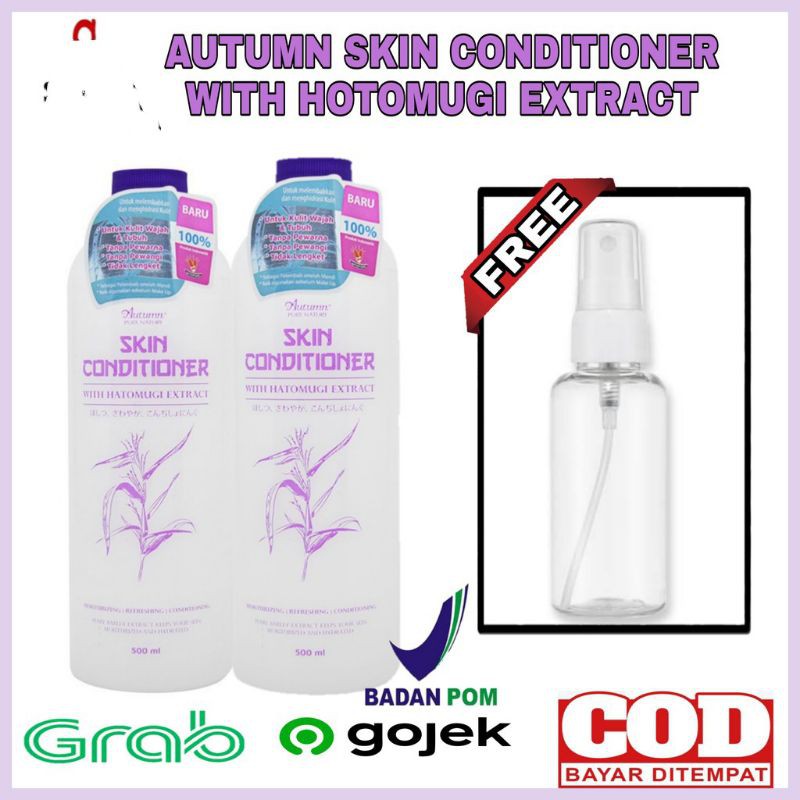 Autumn Skin Conditioner With Hatomugi Extract 500ml Original BPOM