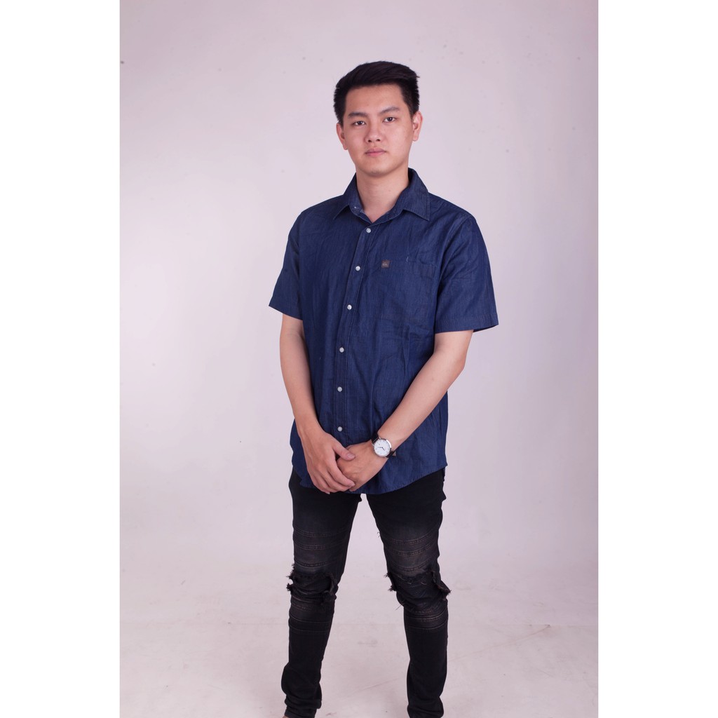 Kemeja Pria Denim Quiksilver