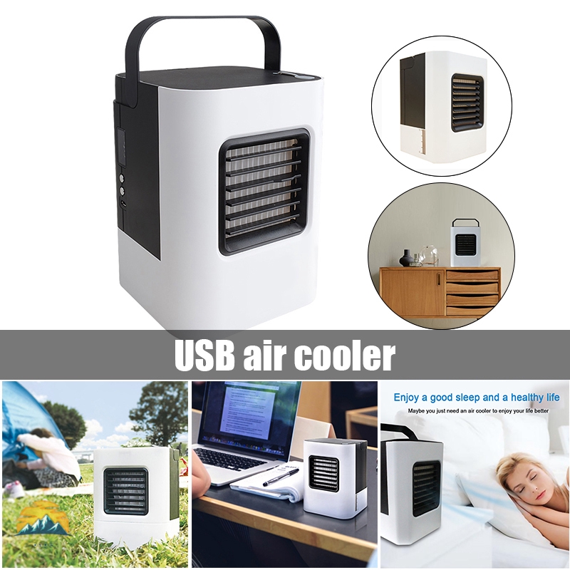 Air Purifierhumidifier Kipas Pendingin Udara 3 In 1 Usb Personal Kecil