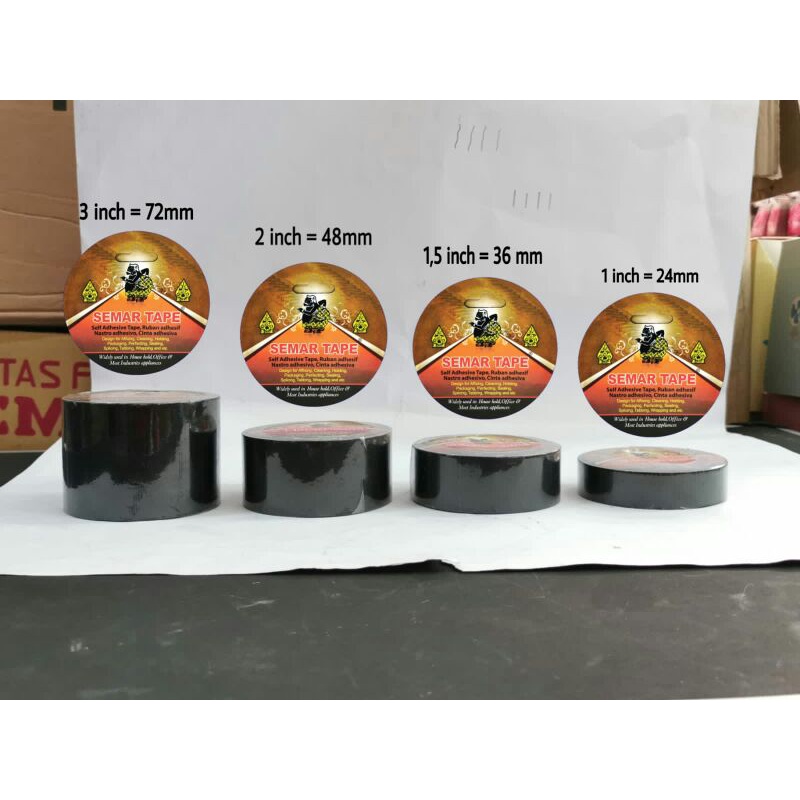 Platban Semar /platban kain/cloth tape 2"/1.5"/1"/ warna warni