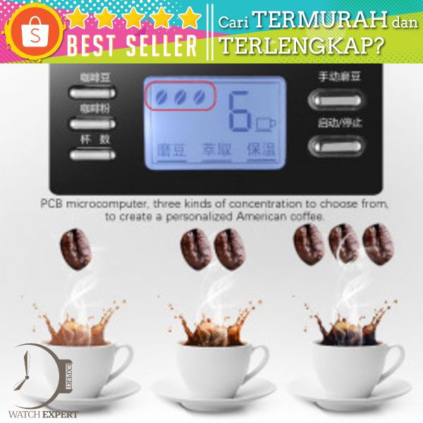 Zzuom Mesin Kopi Semi Automatic Espresso Coffe Machine 1.2 Liter - PB30 - Black