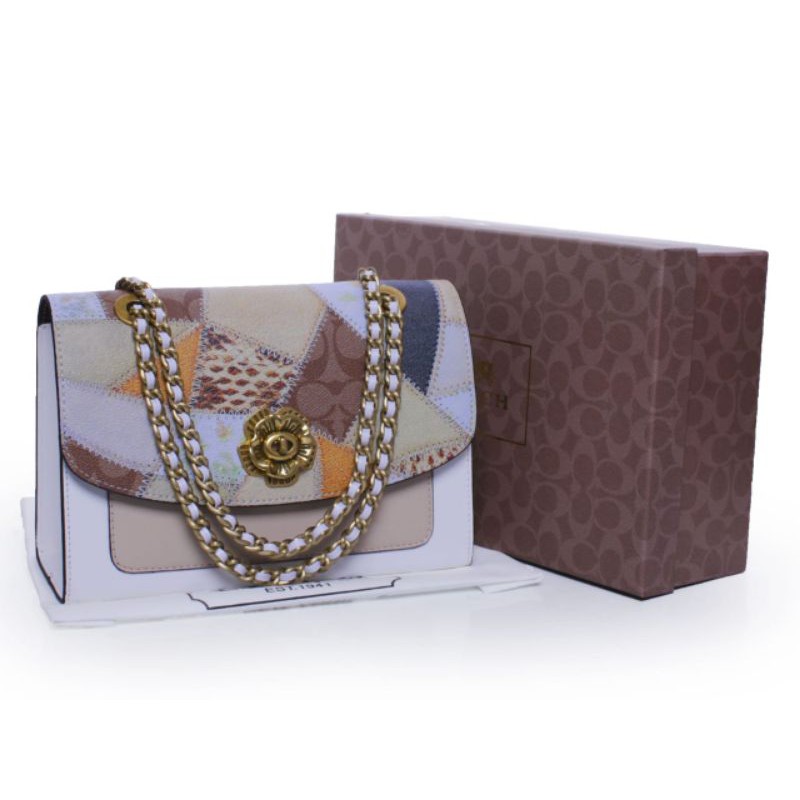 Coach Parker Patchwork with Box 27192W