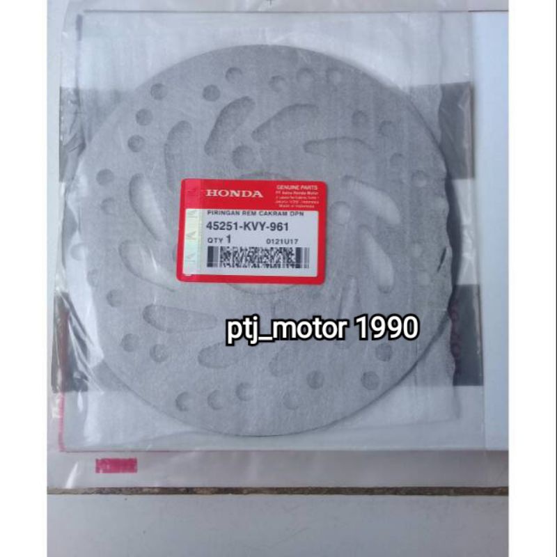 PIRINGAN CAKRAM DEPAN HONDA BEAT KARBU/VARIO 110 KARBU/SCOOPY KARBU/SPECY KARBU