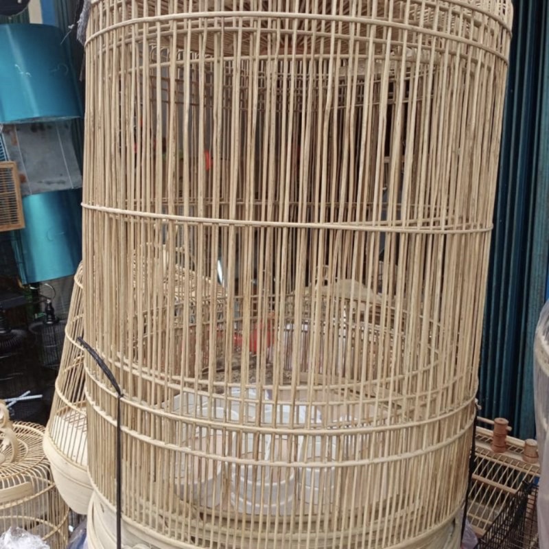Sangkar Kandang Murai Rafi jaya Mentah 1 Set isi 3