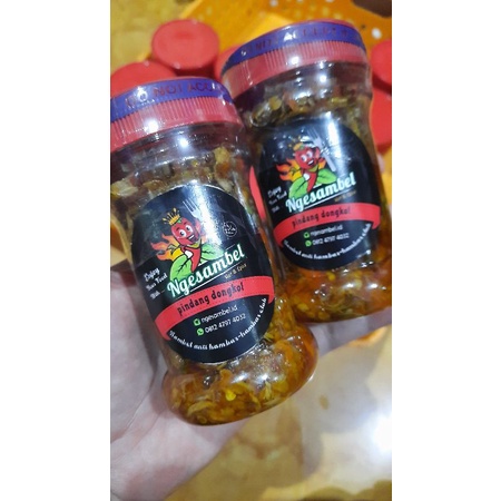 

Ngesambel ikan asin jambal teluk ijo