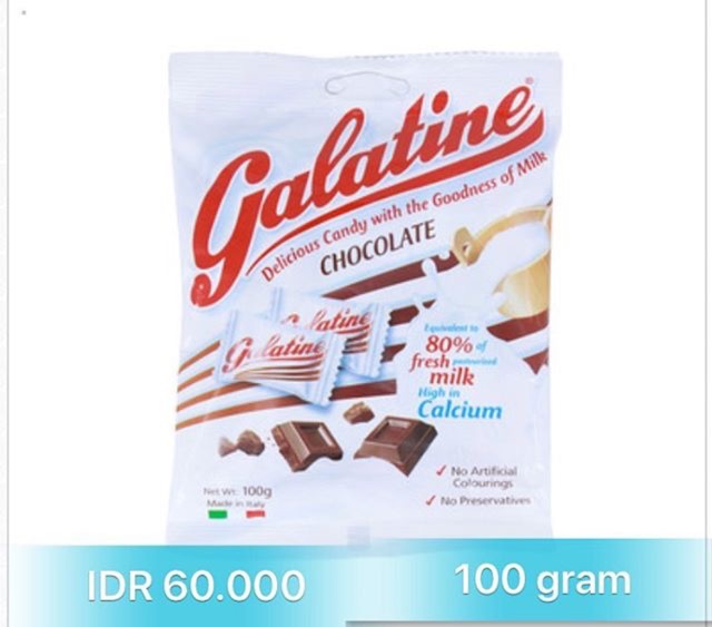 

Galatine Milk Candy Chocolate