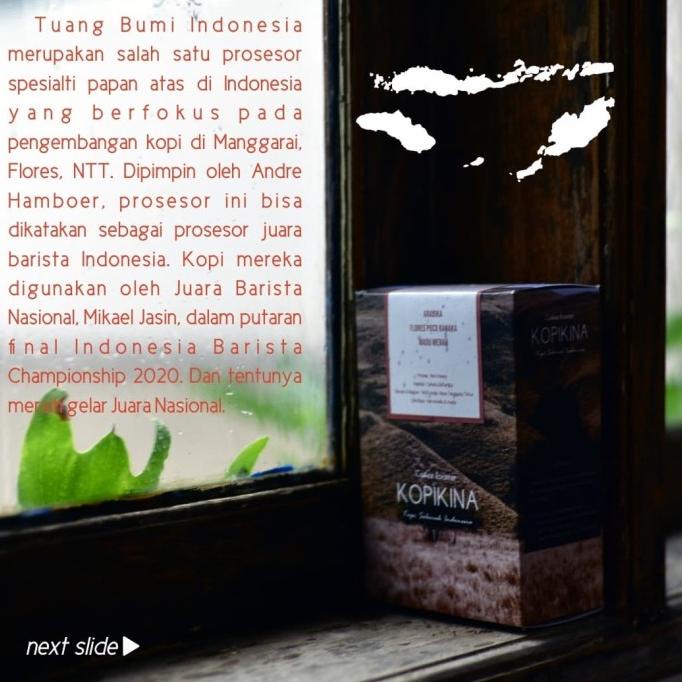 

Kopi Arabika Flores Poco Ranaka Madu Merah 200gr