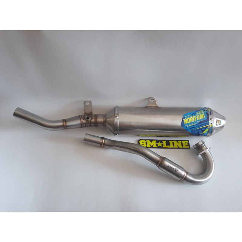Knalpot Rocket 4 klx 250 KLX250 Dtracker250 dtx 250 original