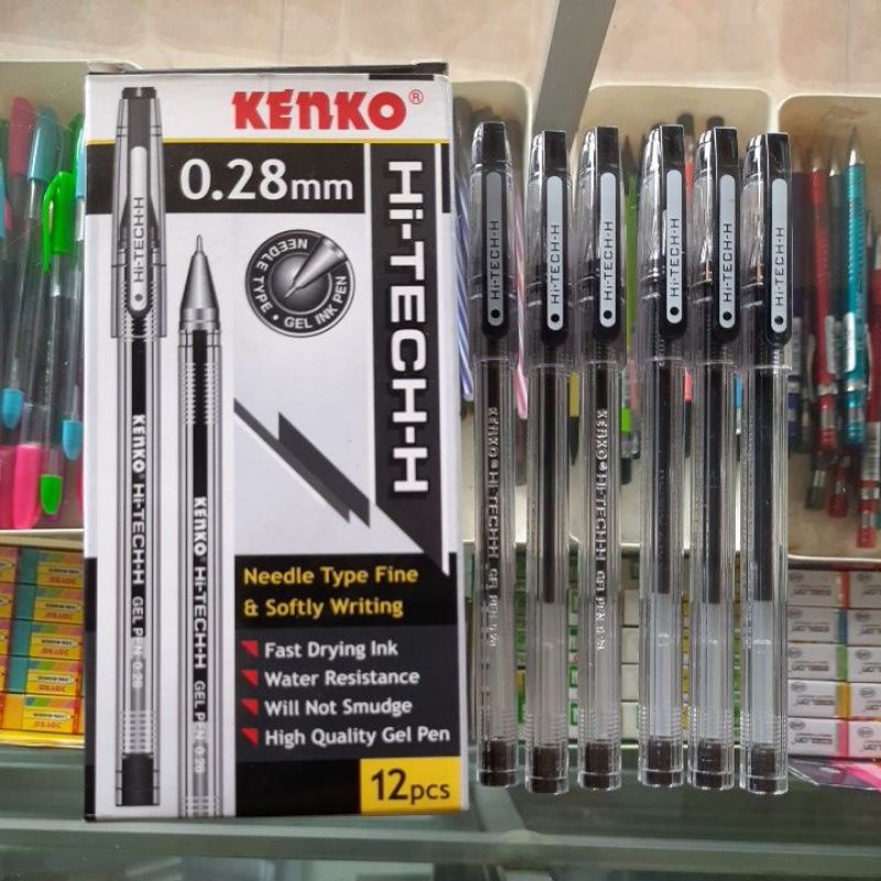 

Pen Hi Tech Kenko 0,28 mm (Satuan) / Hi-Tech-H KENKO hitam