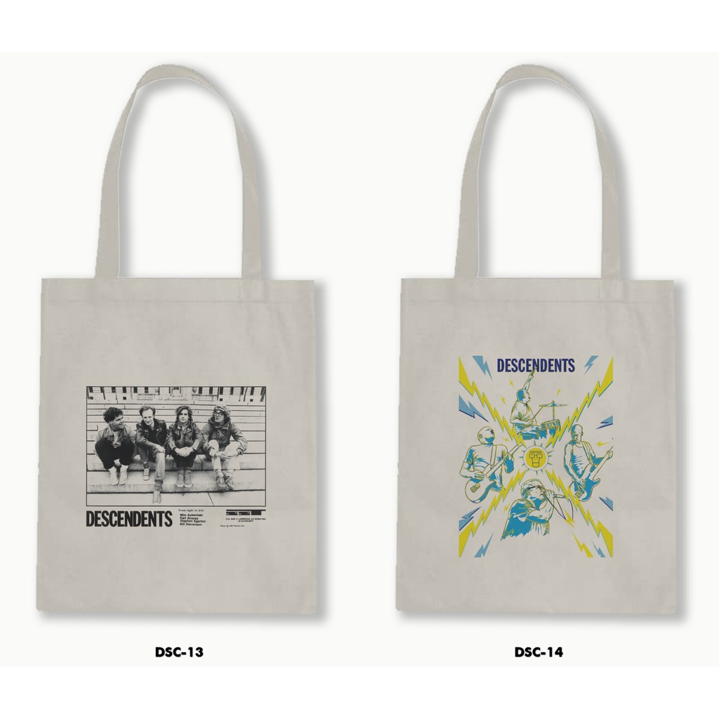 TOTE BAG BLACU - DESCENDENTS 01