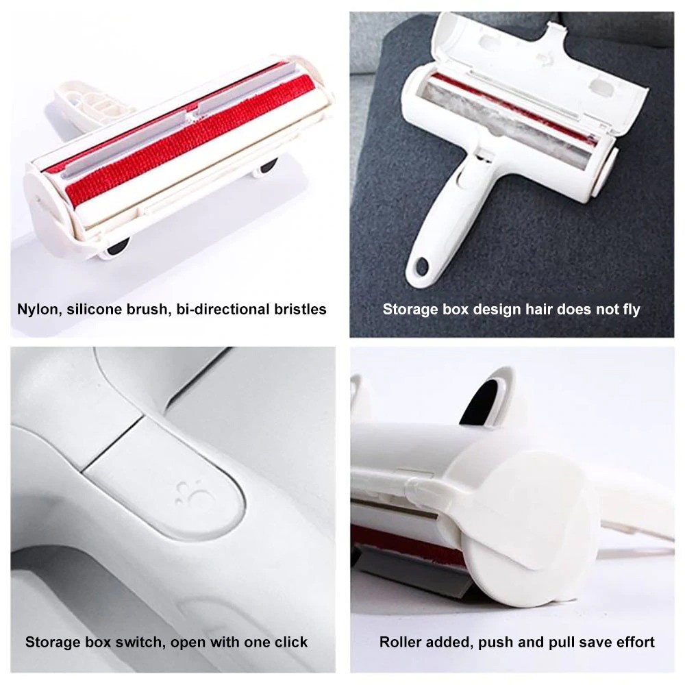 Pembersih Bulu Binatang Pet Hair Lint Remover Roller / Alat pembersih Bulu Binatang