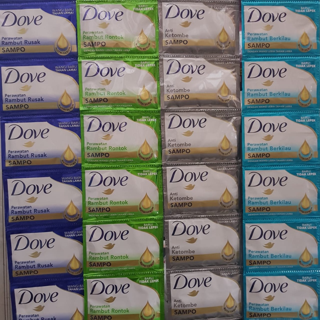 SHAMPOO DOVE RENCENG 12 SACHET