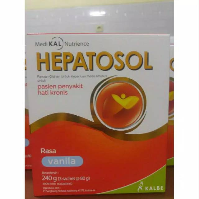 Susu Hepatosol Nutrisi Pasien Penyakit Hati Kronis 240gr Shopee Indonesia