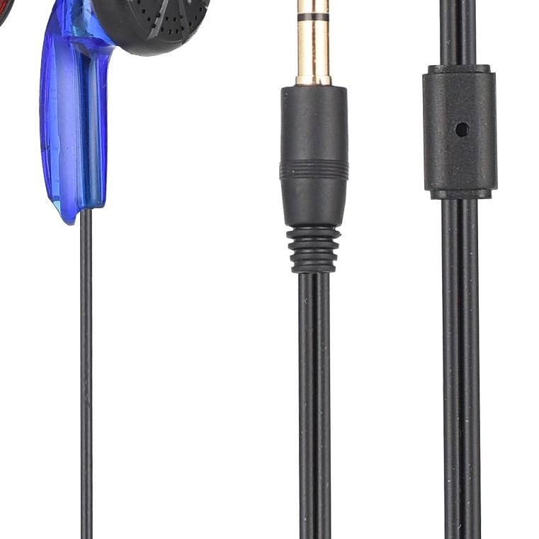 ♕ Earbud Moticc Red n Blue Transparan ➽