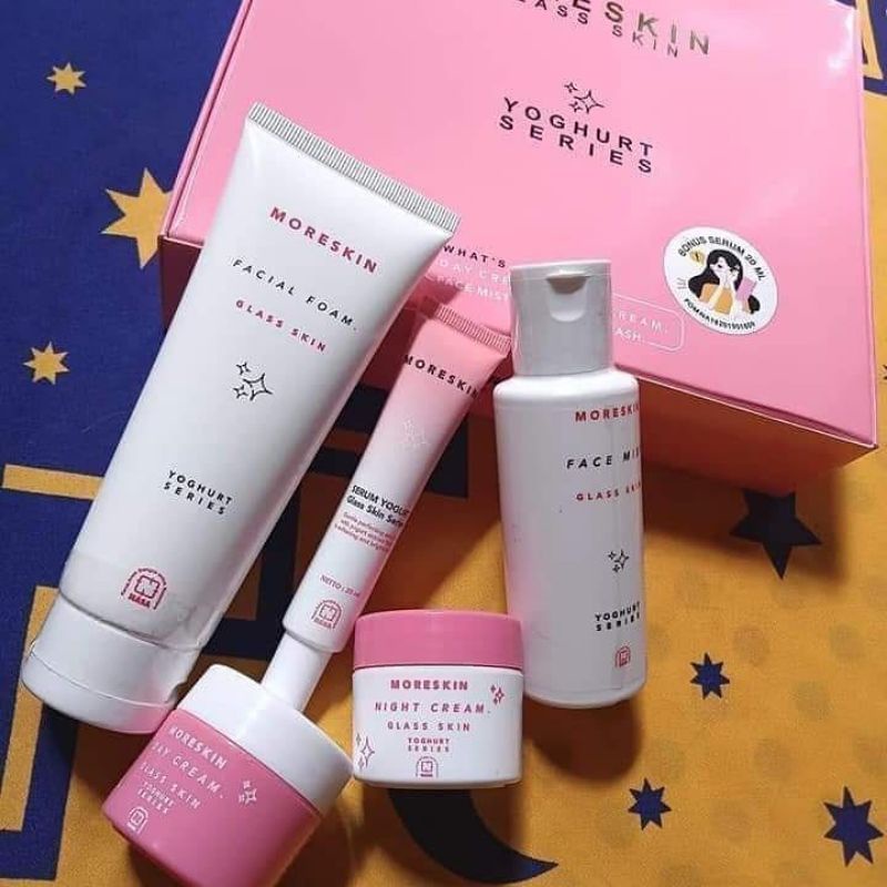PROMO!!. PRODUK TERLARIS MORESKIN GLASSKIN NASA RAHASIA CANTIK WANITA MASA KINI ASLI BPOM ORIGINAL T