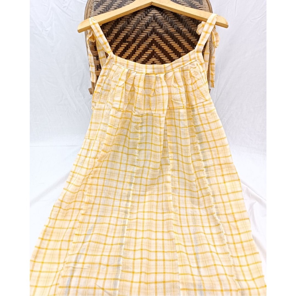 Daster Sambung Viral PART 2 - Daster Payung - Daster Perca - Daster Busui Rayon-yellow square tl