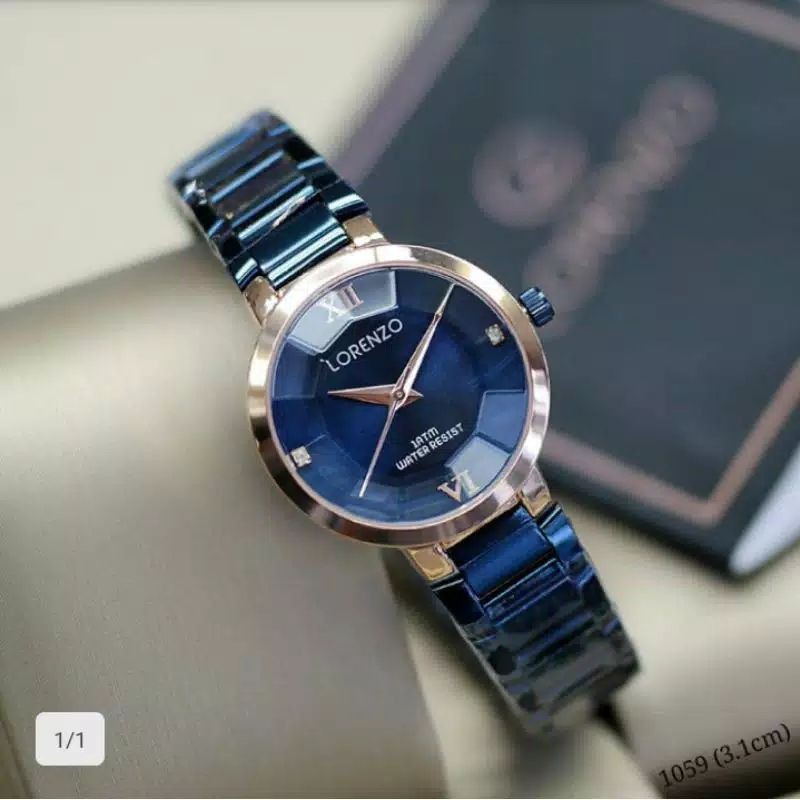 JAM TANGAN WANITA LORENZO 1059L ORIGINAL
