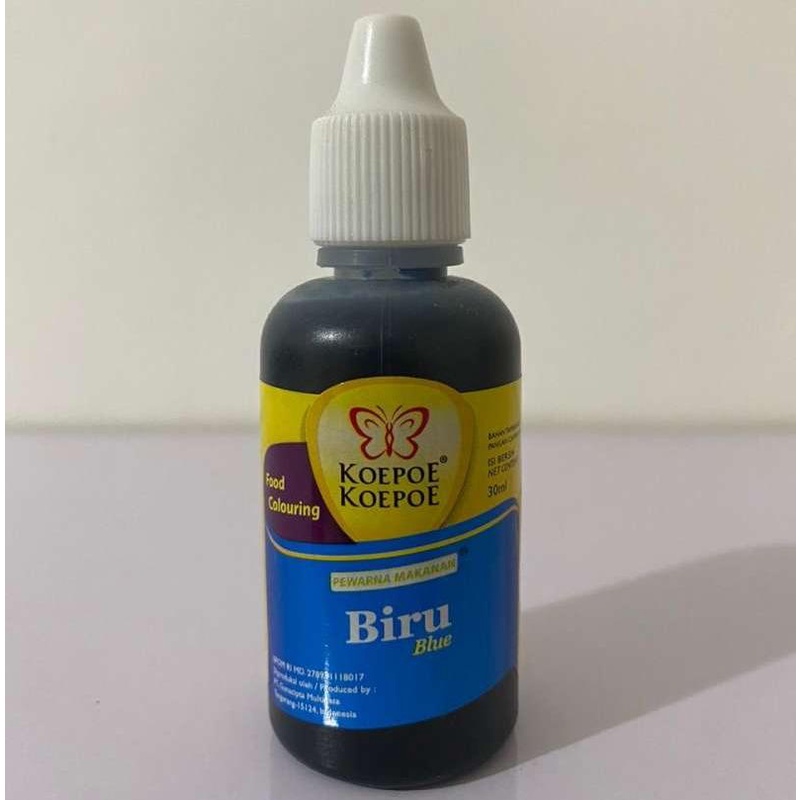 

Pewarna Koepoe Koepoe Biru 1 Pack Isi 6 Pcs