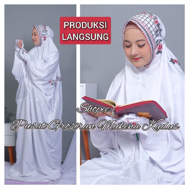 MUKENA TERUSAN MUKENA LAJURAN ADEM MUKENA SANTRI MUKENA MINANG LANGSUNG PRODUKSI MUKENA CANTIK MUKENA PREMIUM MUKENA BORDIR HITAM MUKENA CITRARIANA