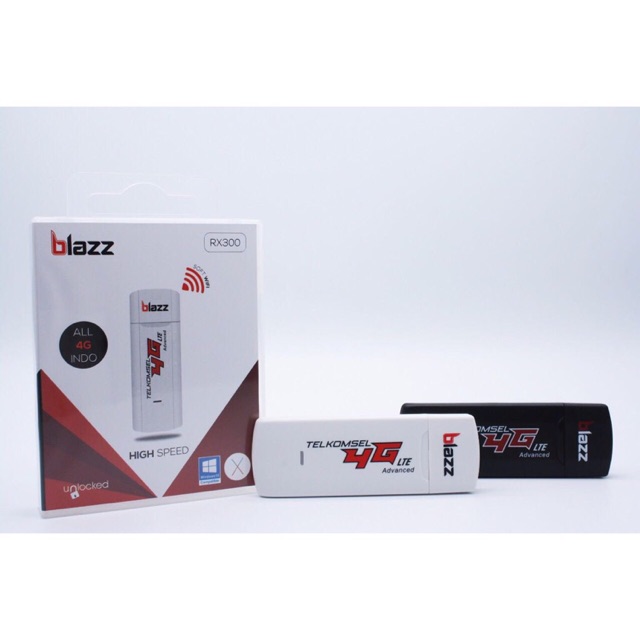 MODEM USB 4G TERMURAH TELKOMSEL FLASH BLAZZ RX300 unlock all gsm support tp link dan dvr