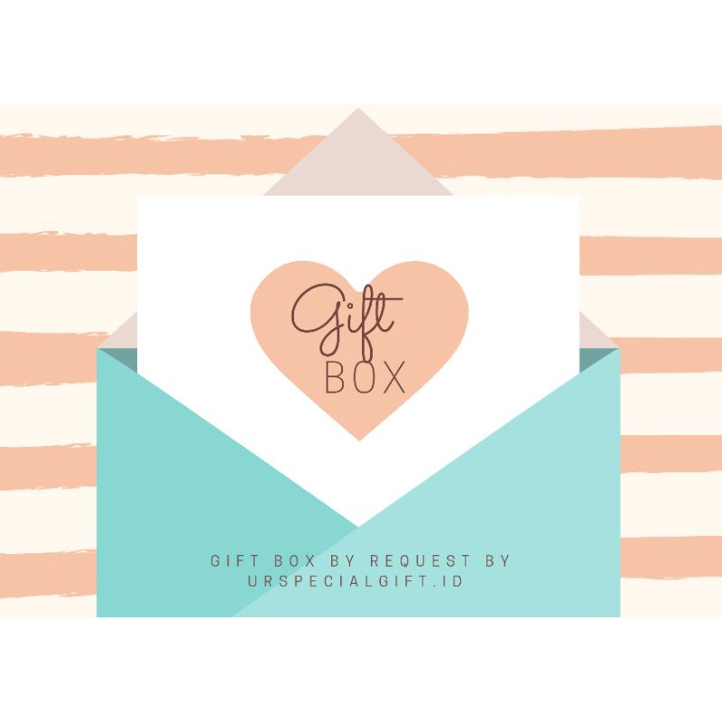 

Paket GIFTBOX Custom (Hijab/masker/snack,dll)
