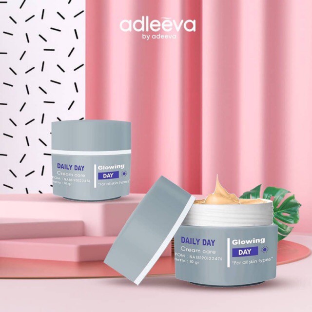 Daily Day Cream AdeevaSkincare / Sunscreen adeevaskincare / Cream Siang Adeeva Skincare