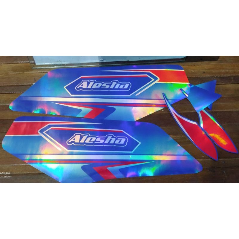 striping rx king variasi hologram custom