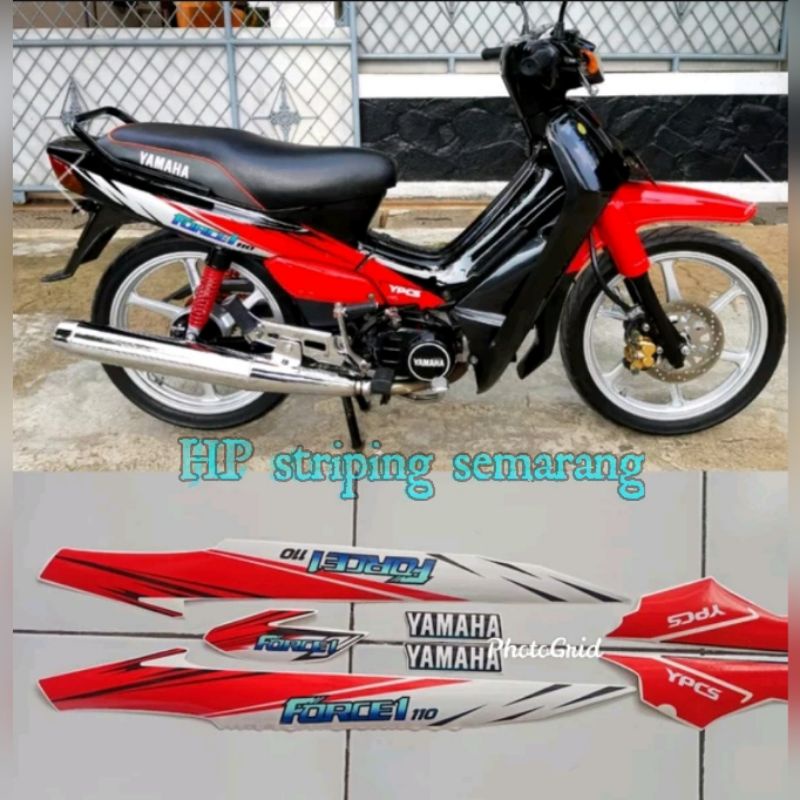Striping Yamaha Force One 1994 Printing