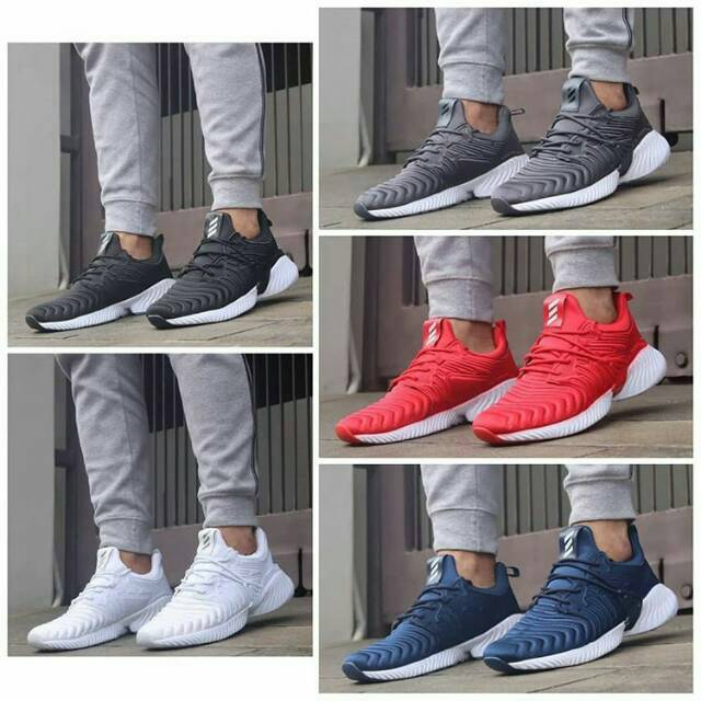 MURAH SEPATU SPORT COWOK ADIDAS INSTINCT SEPATU OLAHRAGA PRIA SNEAKERS COWOK ADIDAS MERAH BIRU HITAM