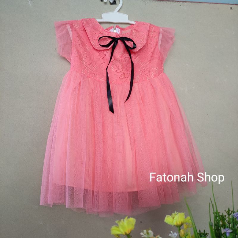 DRESS ANAK/DRESS CINTA USIA 1-2 TH TERMURAH