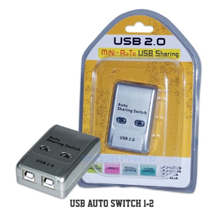 USB Data Auto Switch 2 Port Sharing Switch Printer Auto 2 Port