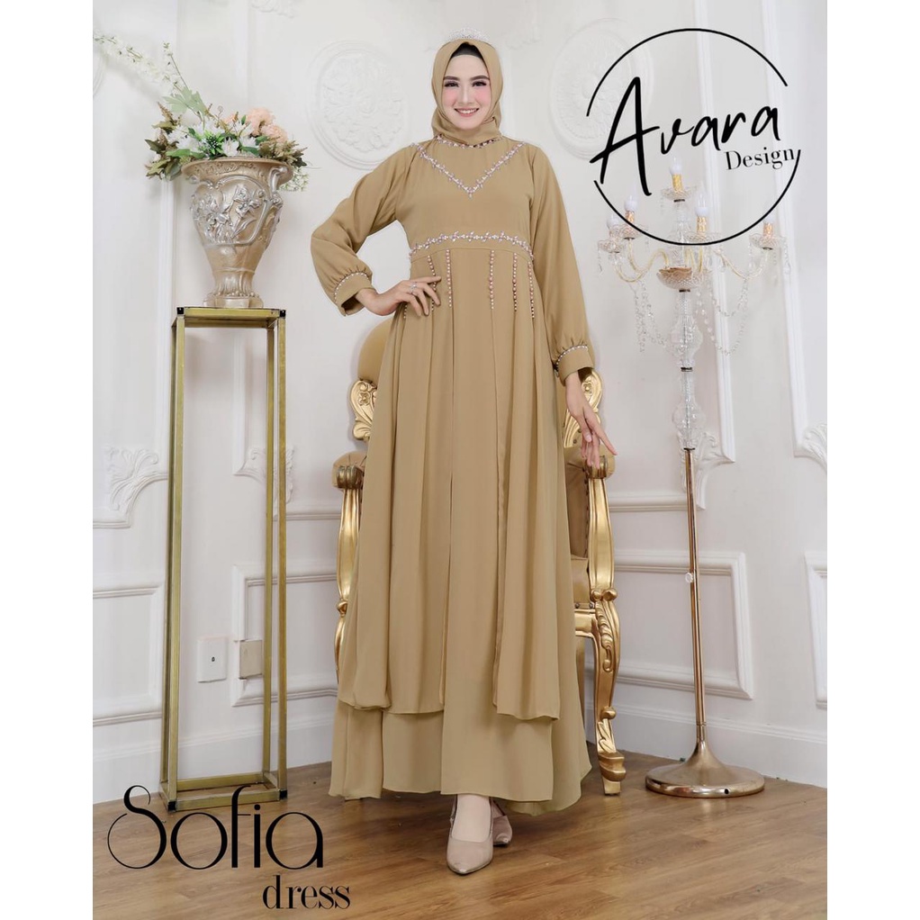( Cod ) Gamis Sofia Dress