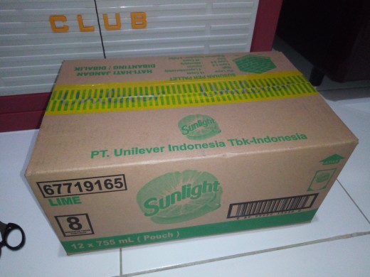 Sunlight Jeruk Nipis 755 Ml Kartonan