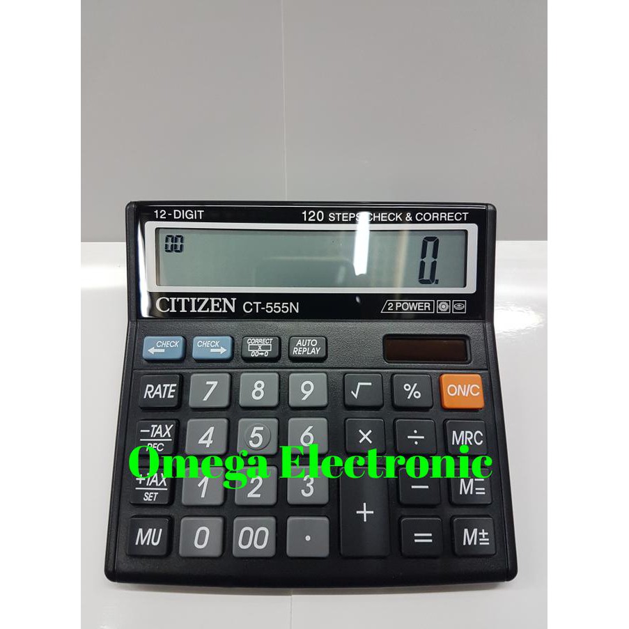 

Original Citizen Ct-555N - Kalkulator Meja Office Check Correct Ct 555