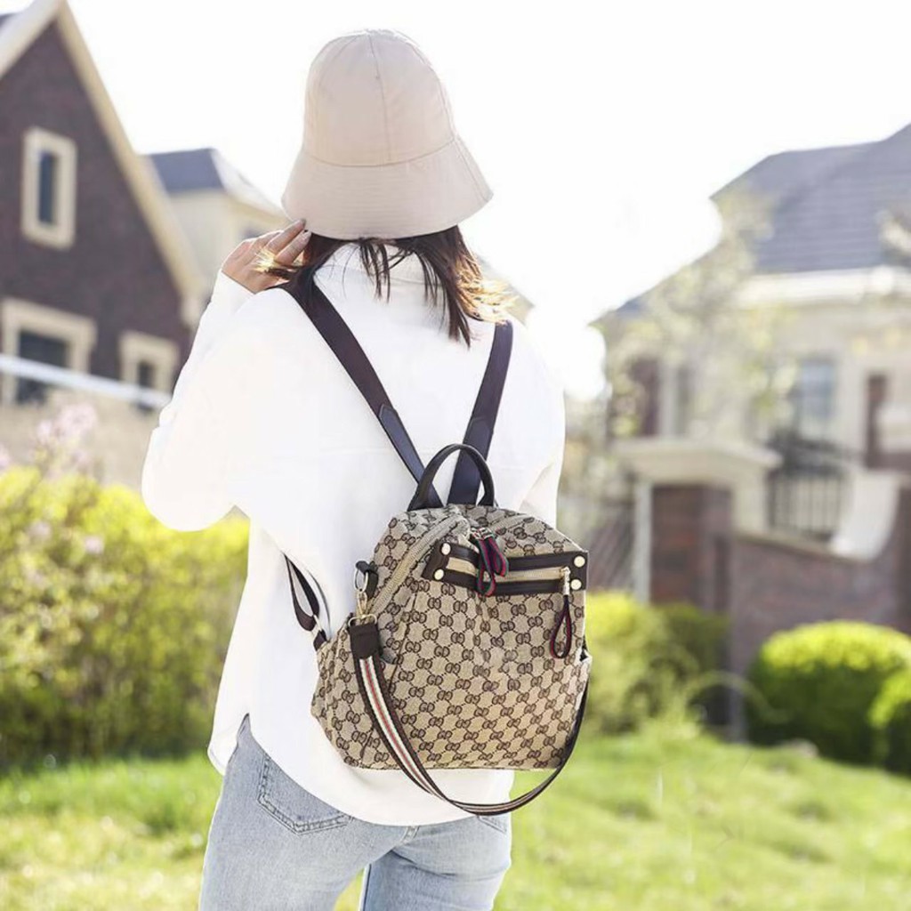 NIQABIS TAS RANSEL WANITA GEMPITA TAS PUNGGUNG UNTUK KERJA KANTOR KULIAH PERGI CEWEK DEWASA IBU IBU