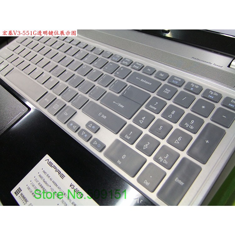 Cover Pelindung Keyboard Laptop 15 &quot;Voor Acer Aspire V3-571G E5-572G V3-551G V3-771G V3-770 - 572G E1-510 - 570-73g E1G