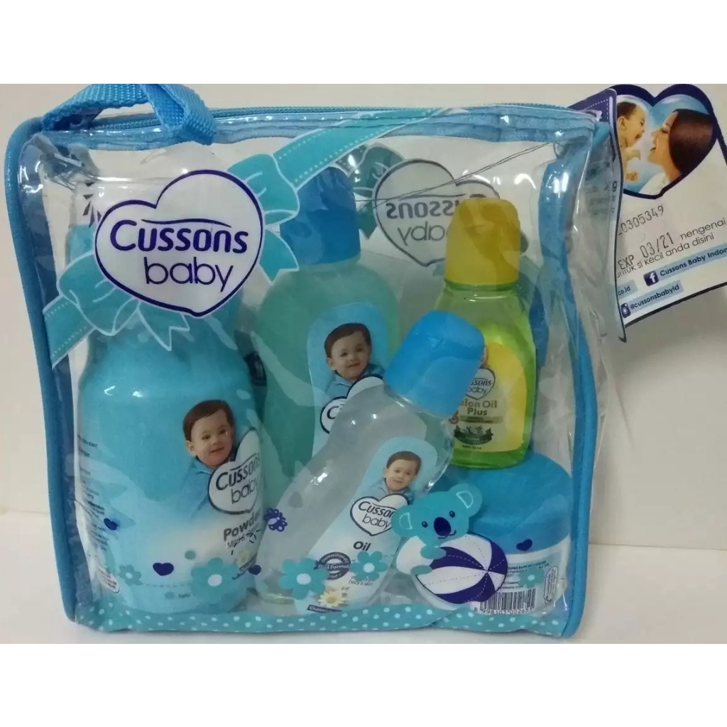 MURAH cassons baby medium / perlengkapan mandi bayi/PAKET CUSSONS BABY MEDIUM BAG/Cussons Baby Mediu