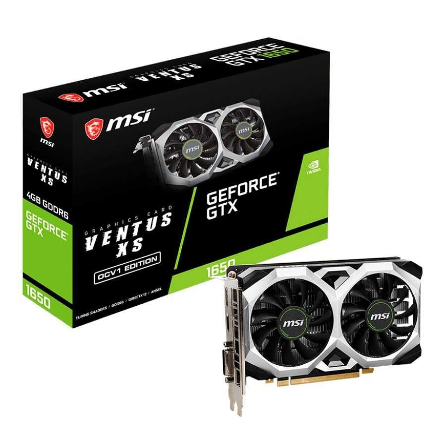 MSI GeForce GTX 1650 D6 VENTUS XS OCV1 4GB GDDR6 NEW