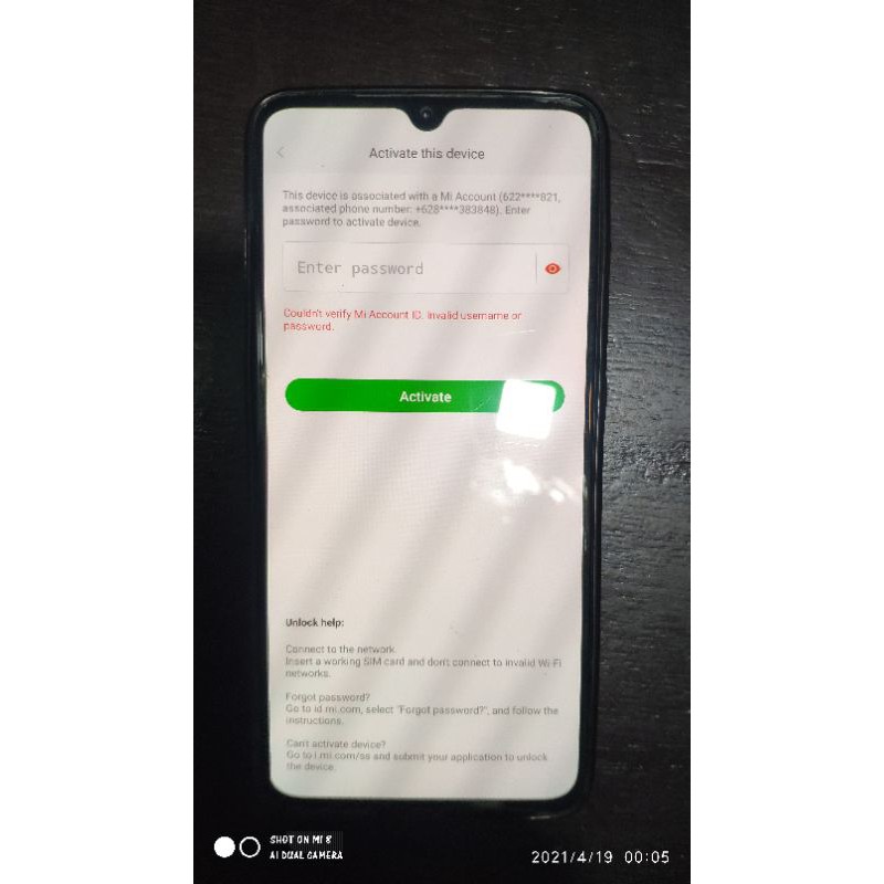 LCD COPOTAN MI 9 NET