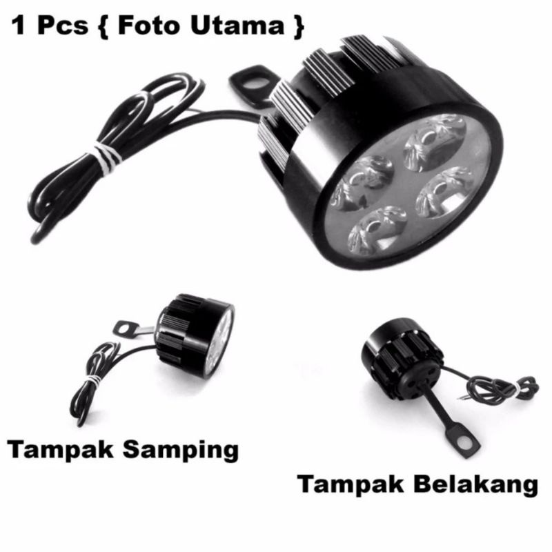 2 PCS lampu tembak spion 6le DOUBLE lebih murah