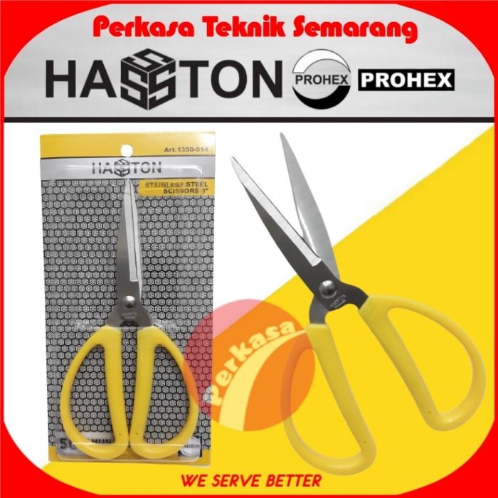 

HASSTON PROHEX 1350-014 Gunting Stainless steel multifungsi gunting kain 8